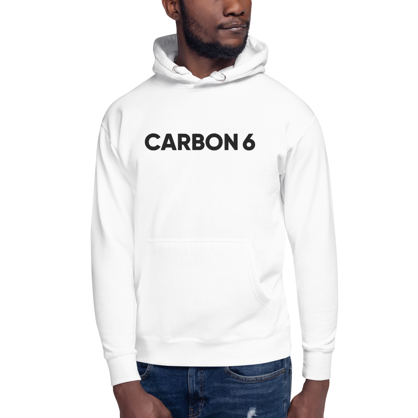Black on Black Embroidered Hoodie
